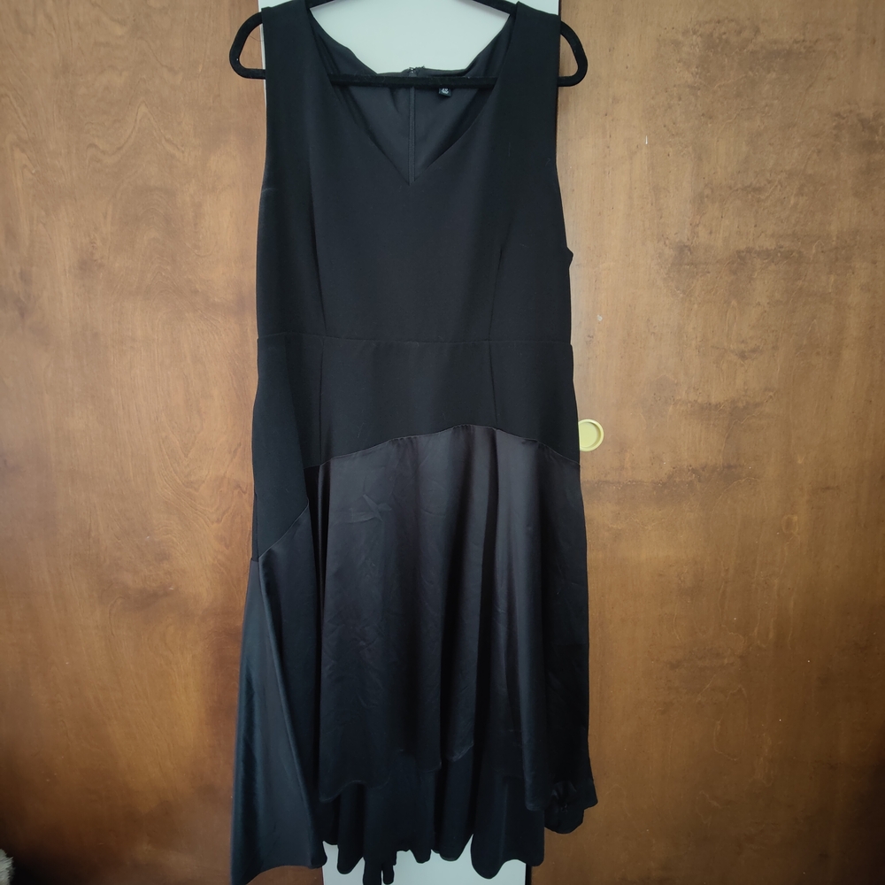 Torrid Elegant Midi Black Sleeveless Dress
